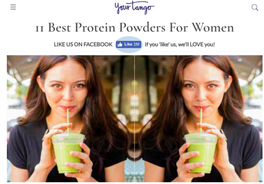 Your Tango | 11 Best Protein Powders For Women