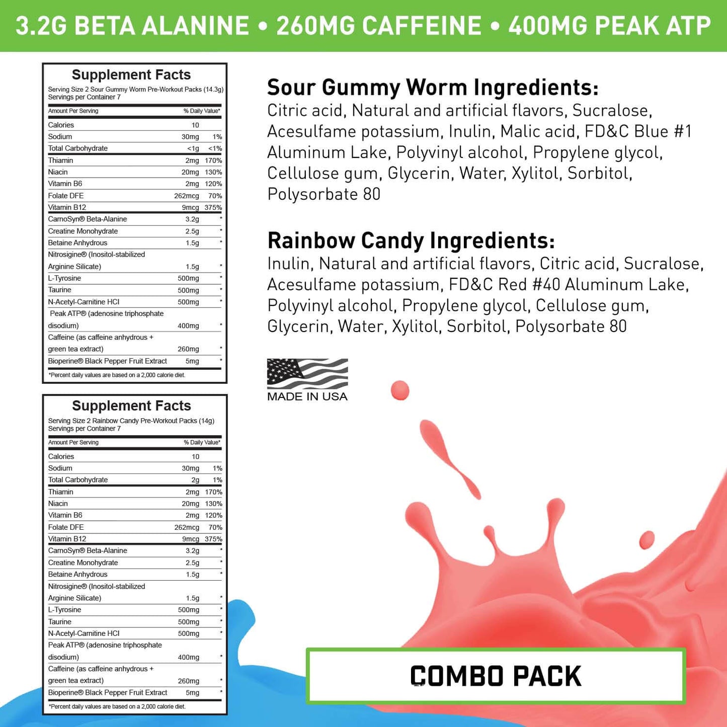 EXTREME PRE-WORKOUT SAMPLE PACK