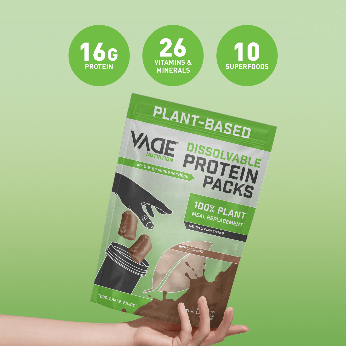 PLANT-BASED MEAL REPLACEMENT RICH CHOCOLATE