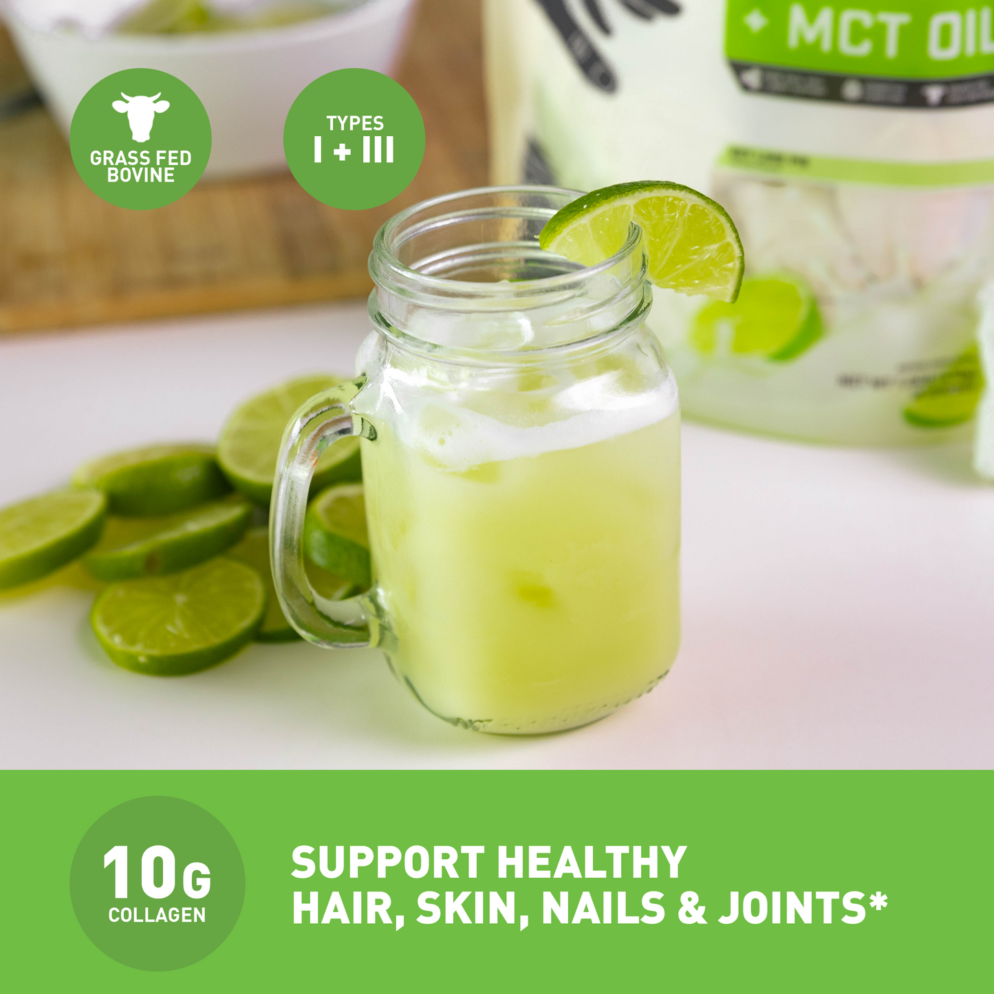 COLLAGEN + MCT OIL KEY LIME PIE