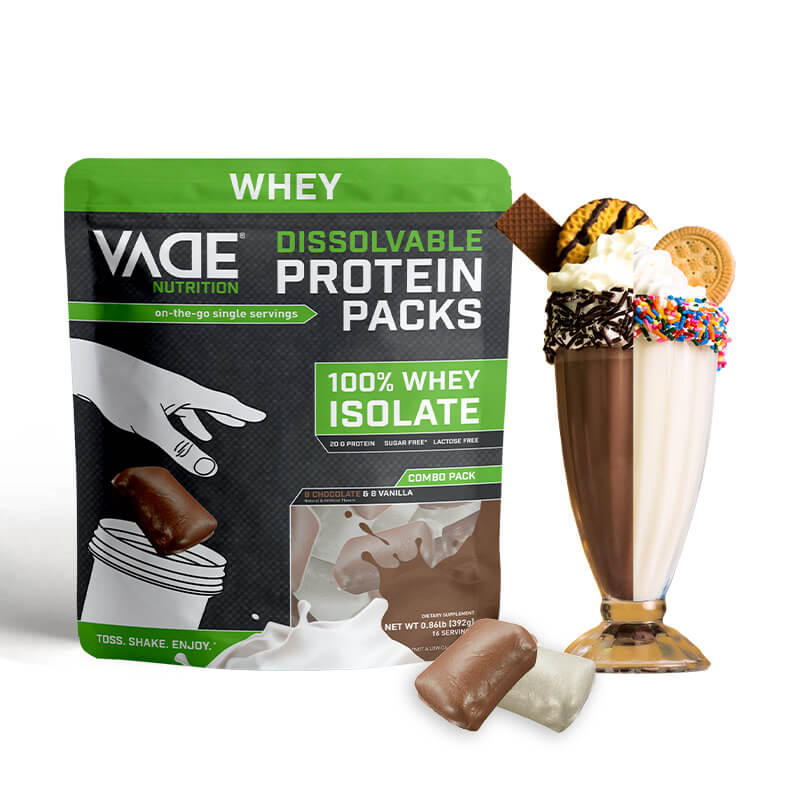 100% WHEY ISOLATE PROTEIN COMBO PACK