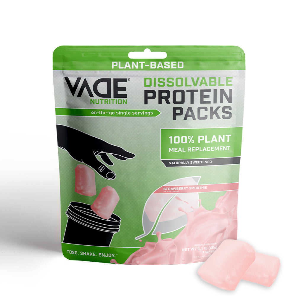 PLANT-BASED MEAL REPLACEMENT STRAWBERRY SMOOTHIE