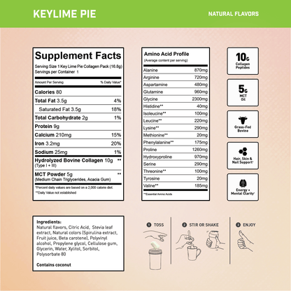 KEY LIME PIE 1 Serving