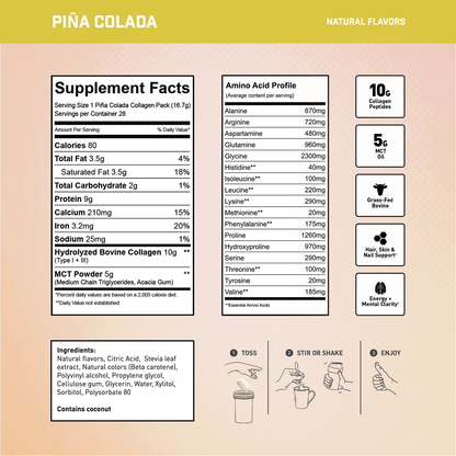 PIÑA COLADA 28 Servings