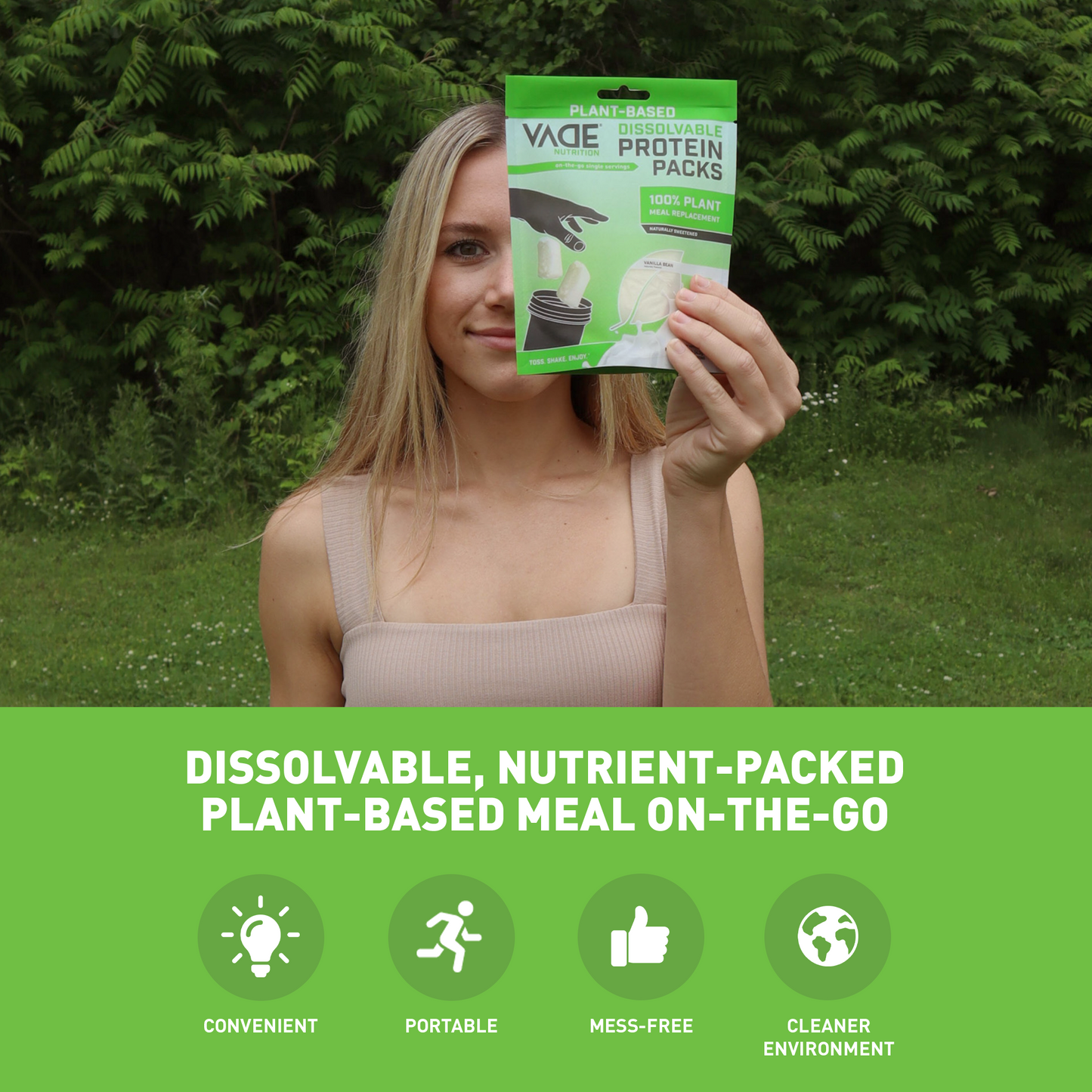 PLANT-BASED MEAL REPLACEMENT FRENCH VANILLA TRAVEL PACKS