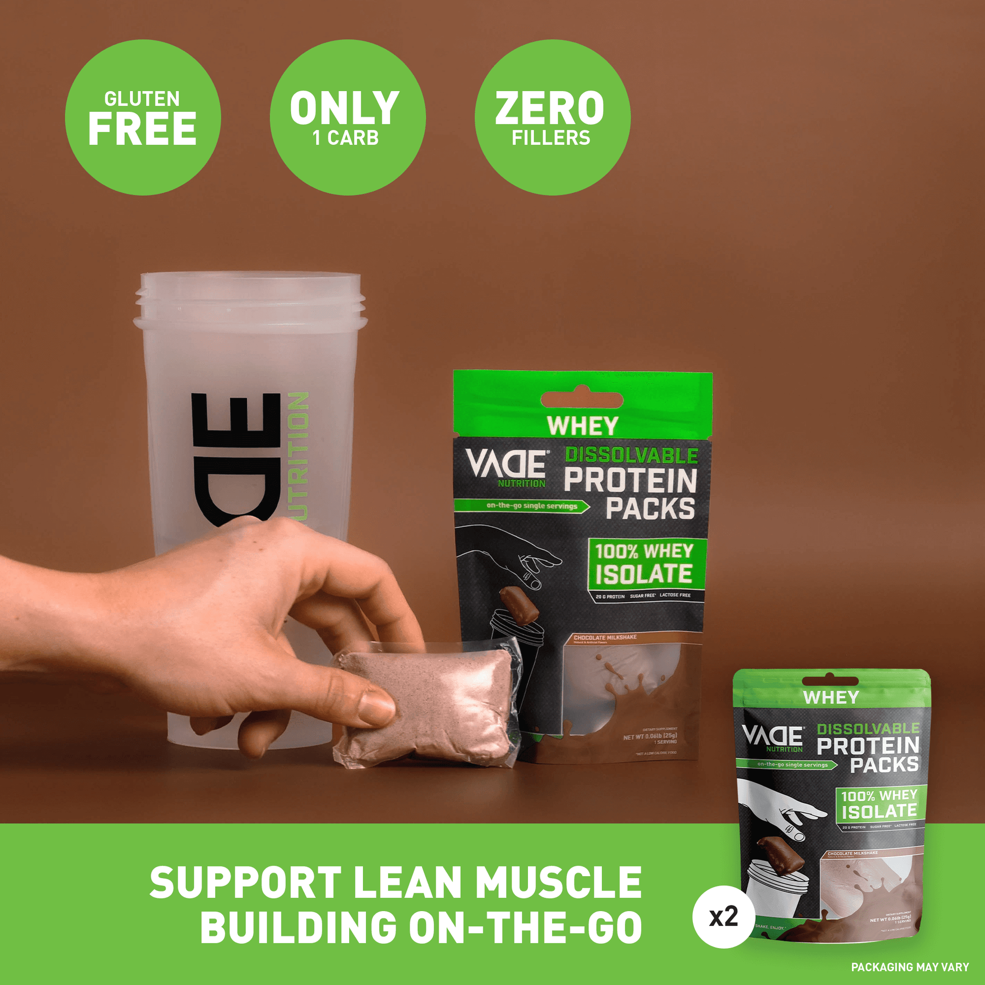 WHEY ISOLATE PROTEIN STARTER PACK – VADE Nutrition