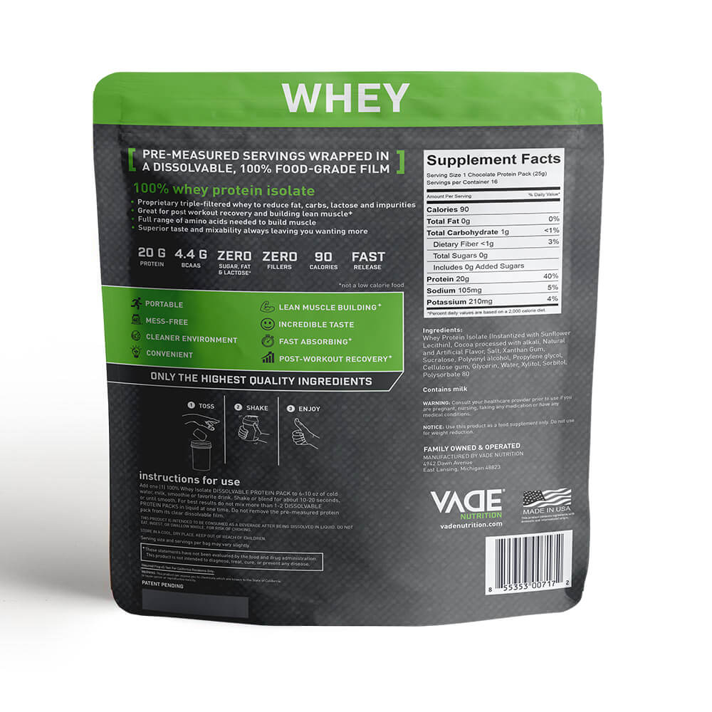 100% WHEY ISOLATE PROTEIN
